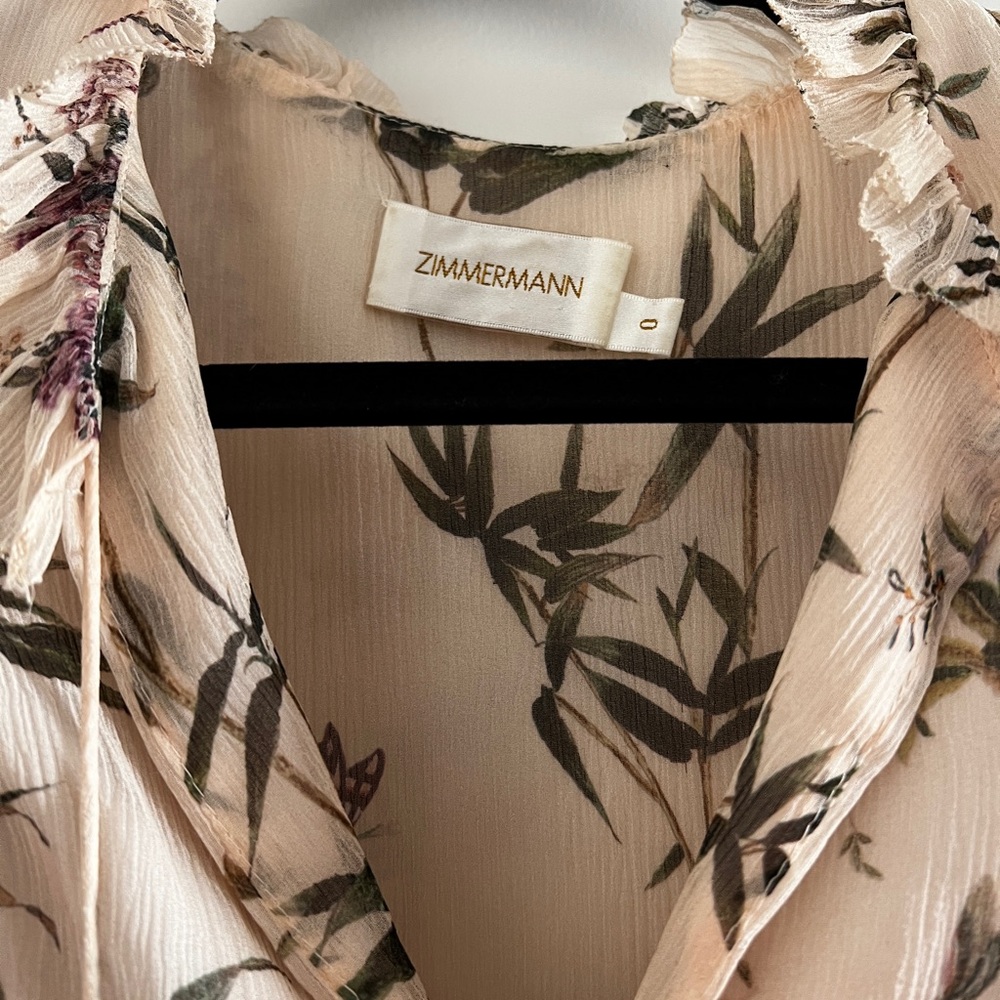 Zimmerman silk blouse. Barely used
